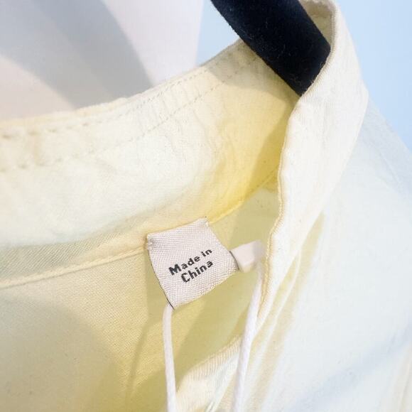 Vince Button-down Long Sleeve Midi Shirt Dress Size L NWT - Picture 11 of 15